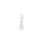 Pearl Gift Set - Silver Akoya Pearl stud & Beachcomber Charm