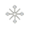 Diamond Gift Set - Snowflake & Palace Earring Charms