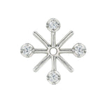 Diamond Gift Set - Snowflake & Palace Earring Charms