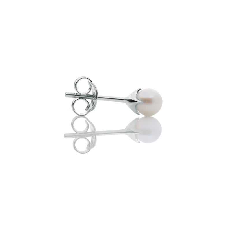 Pearl Gift Set - Silver Akoya Pearl stud & Beachcomber Charm